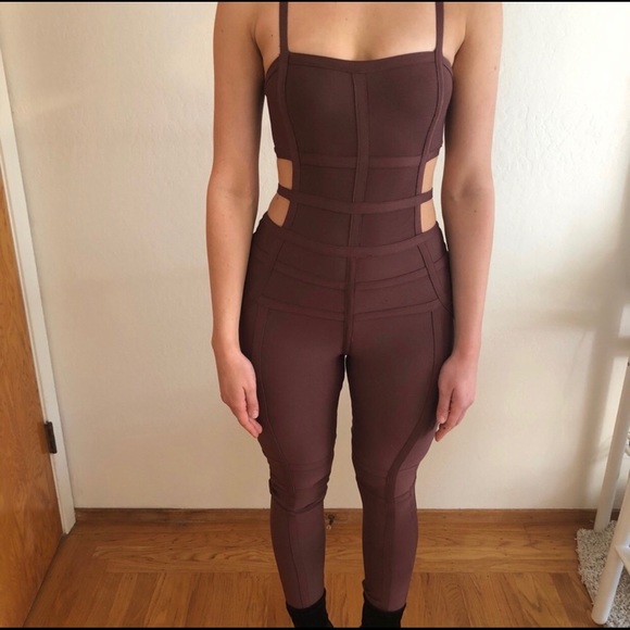 ❗️Windsor Store sexy bandage jumpsuit in Muave❗️ - Picture 2 of 6